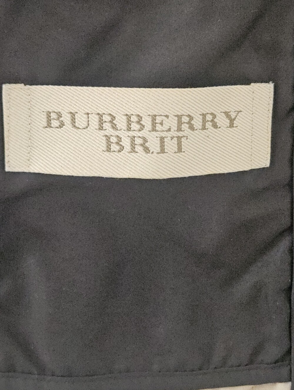 BURBERRY BRIT QUILTED BUTTON FRONT DOWN JACKET LARGE - Picture 8 of 9